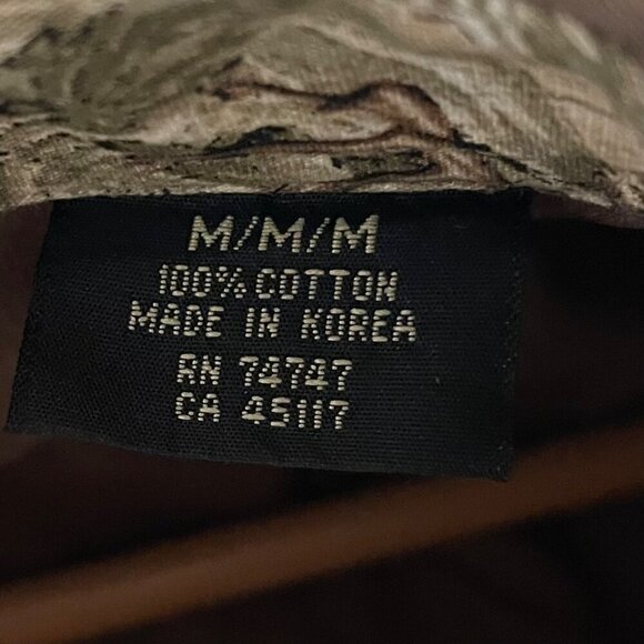 RedHead Men Shirt Size M Hunting Embroidery Outdoor Western Y2K Camo Button Down - Picture 12 of 13